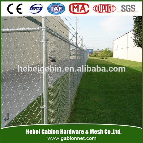 Used ISO9001 chain link fence for sale factory