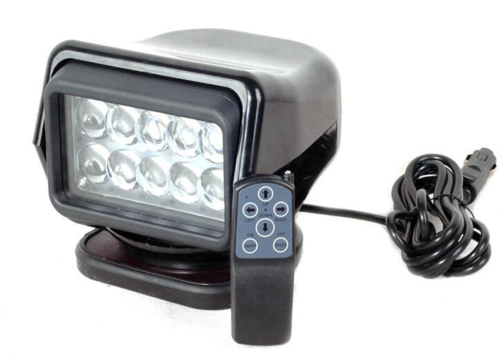 50W led working 360 search lights with Remote controller for police search lights