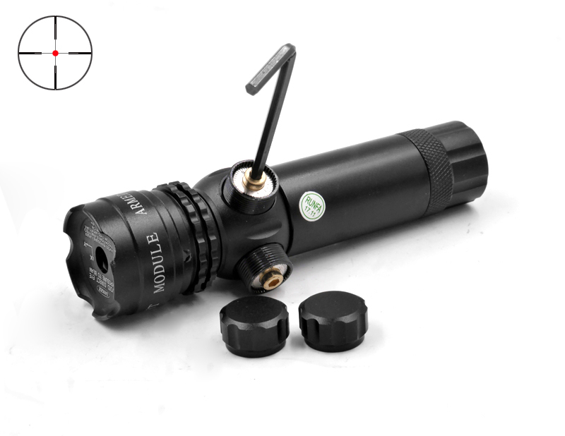 Outdoor Mount Green/Red Dot Laser Sight Rifle Gun Scope & Rail & Barrel Mount Cap Pressure Switch 5mw for Gun Hunting