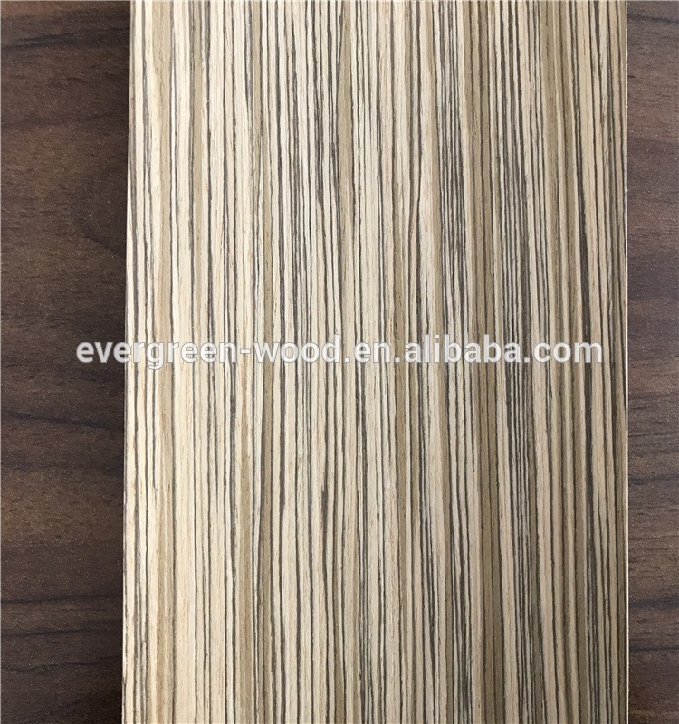 Hot sell high quality engineered Zebra veneer