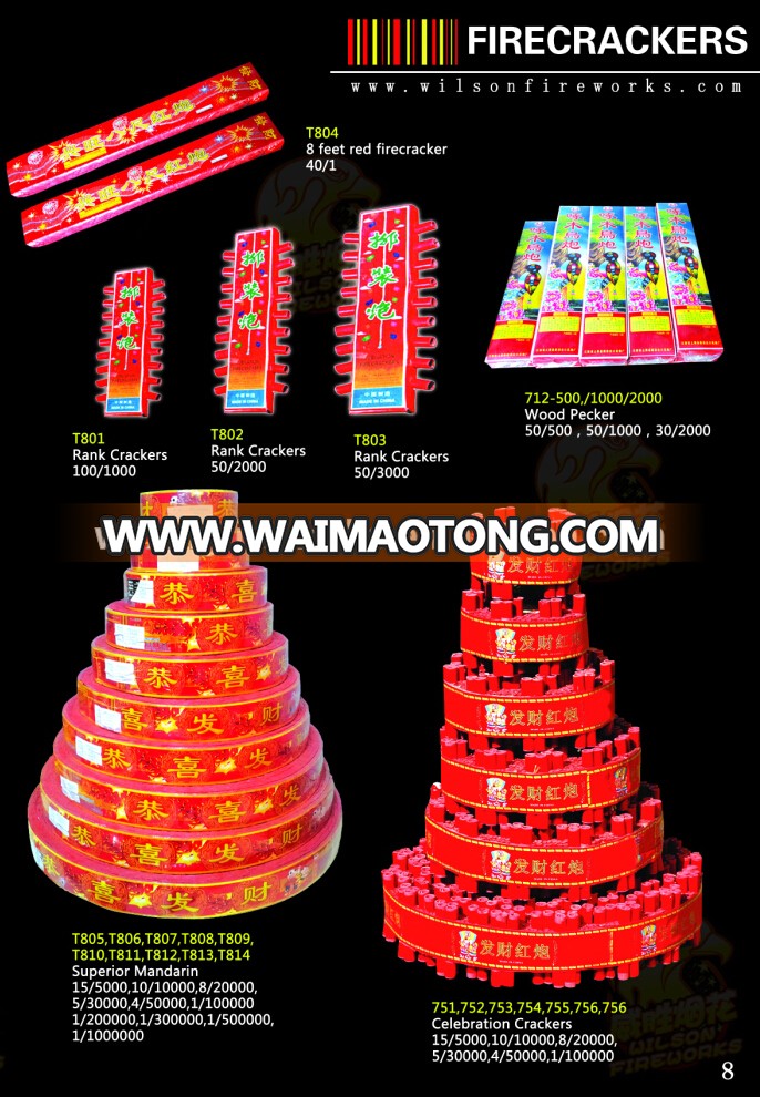 Firecrackers Fireworks/Chinese Firecracker/Red Chinese Firecracker