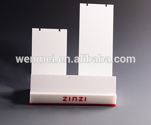 Famous Brand Acrylic PMMA Jewelry Display Counter Top Unit