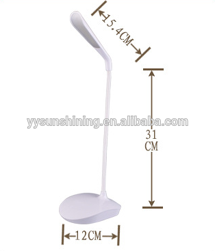 led table lamp with USB and touch sensor switch