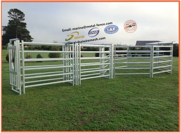 Wholesale Galvanized Used Horse Panel / Portable Horse Stall / Flexible Horse Fence