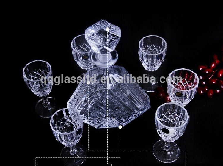 China wholesale Product Top Sell whiskey glass decanter set