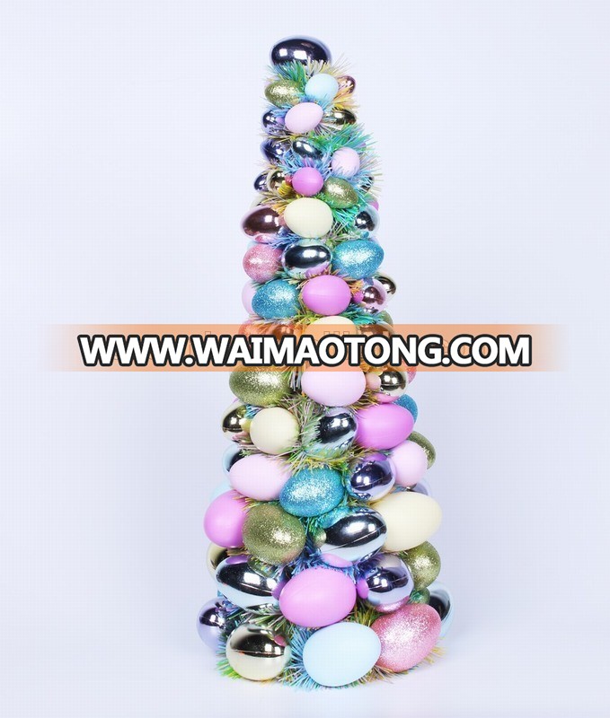 Promotional novelty multi-colour easter eggs decoration