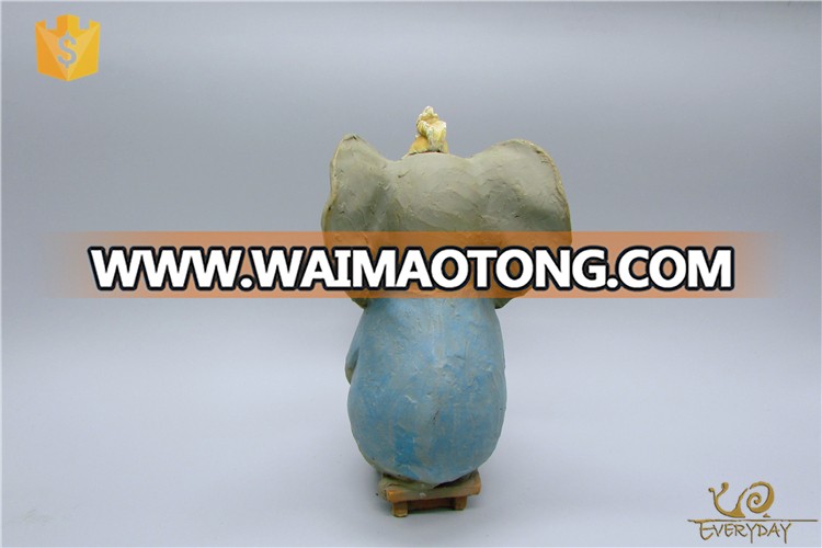 China Wholesale Antique Elephant Statue Bulk Elephant Figurine For Wedding Table Decor