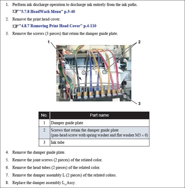 Ep son DX4 / DX5 Printhead Big Damper with Double Internal Metallic Filter