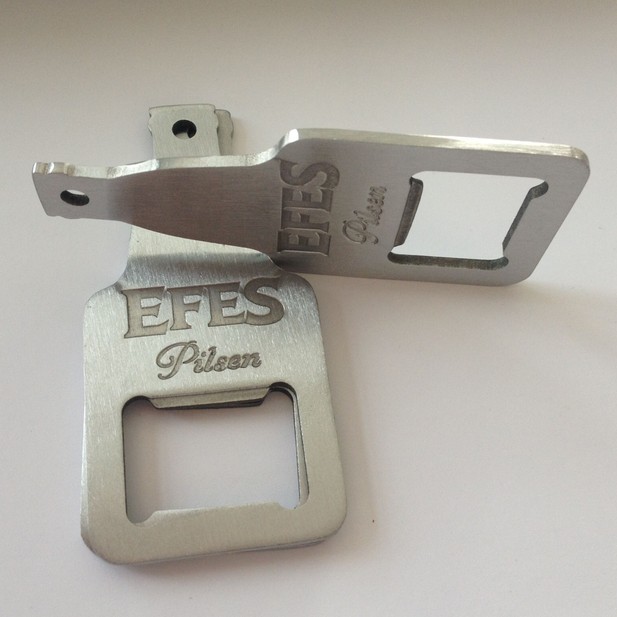 EFES Pilsen Stainless Steel Bottle Opener 12808