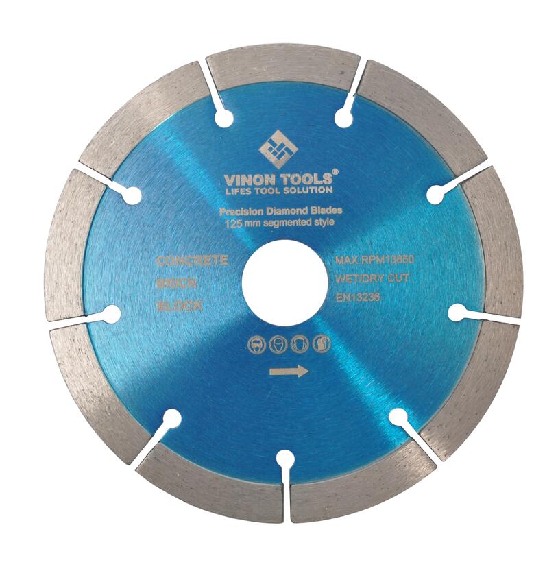 Turbo Segment Ultra Hard Materials Diamond Cutting Disc for Angle Grinder