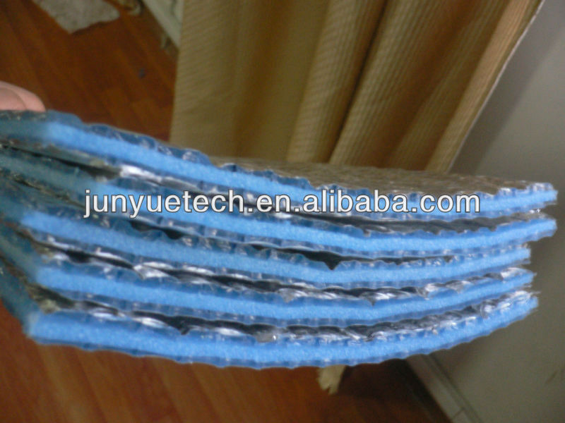 Anti-flaming Foil double side Bubble Foam Insulation Material