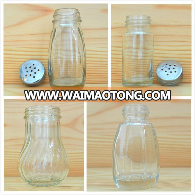 Wholesale seasoning glass bottle with lids