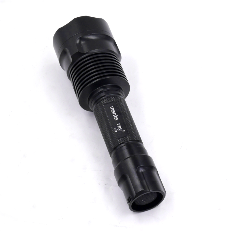 Manta ray C12 XM-L2 U3 led 5mode 18650 rechargeable flashlight