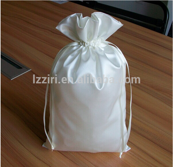 satin hair bag/custom packaging for hair extension