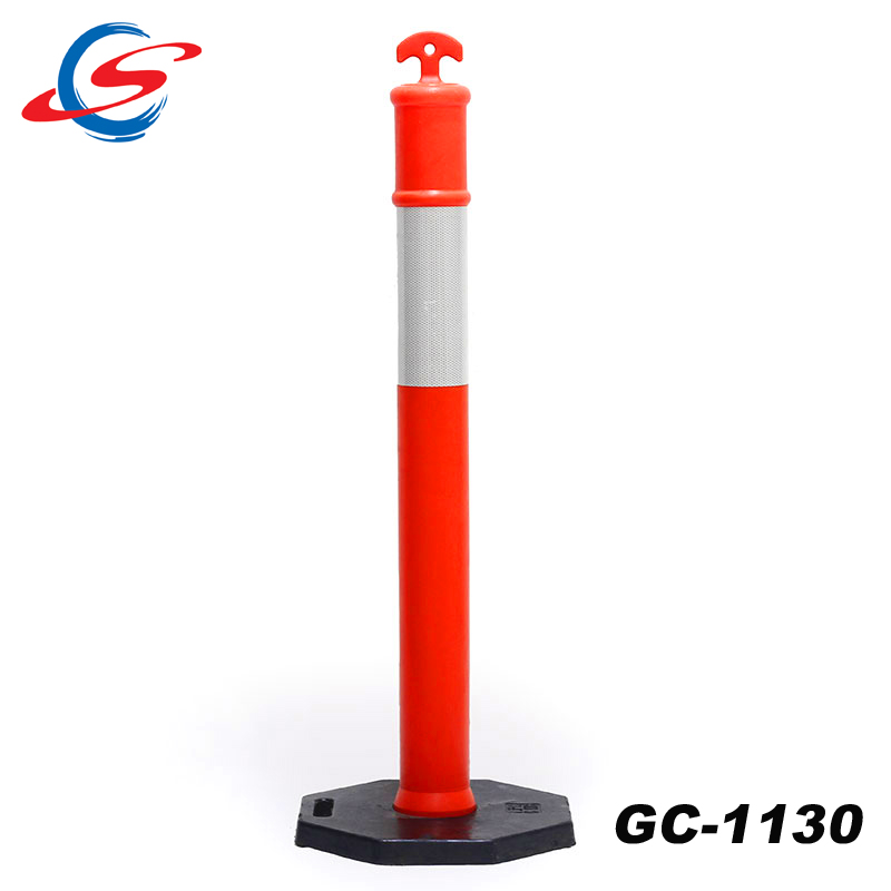 GC-1100 T-TOP reflective plastic delineator cones for traffic control