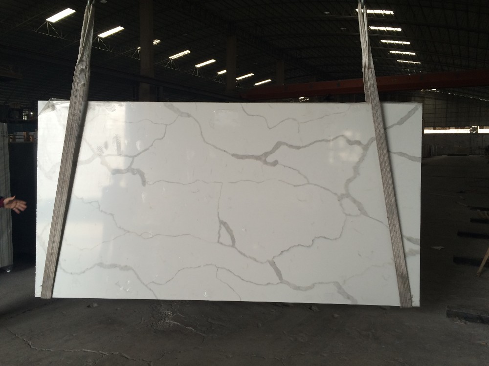 Aoli Stone Calacatta Artificial Quartz Stone Slab Factory