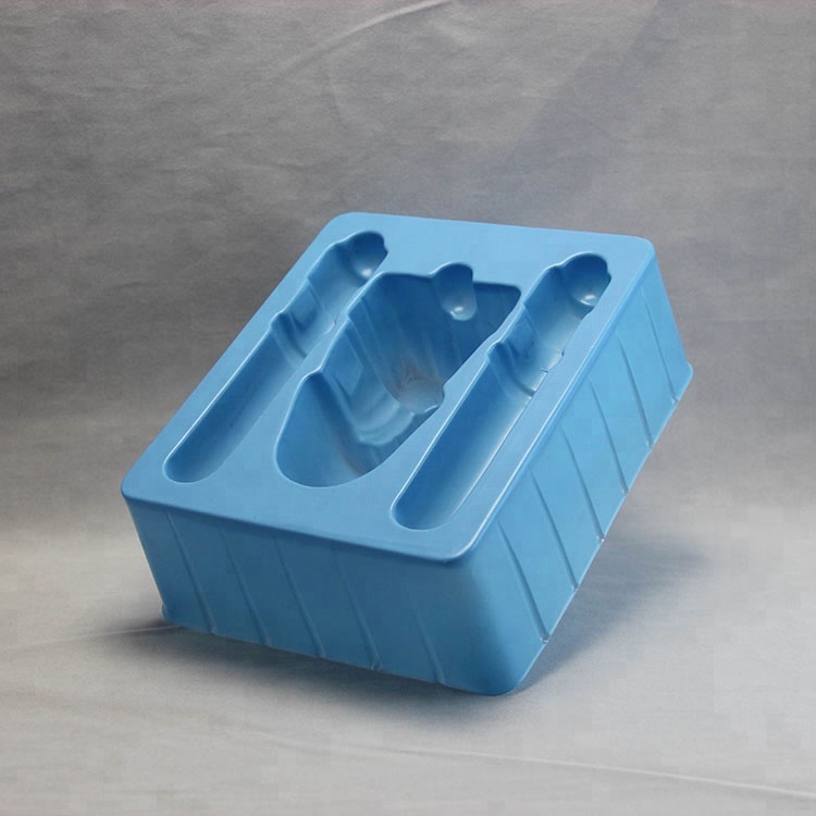 eco-friendly PS cosmetic container tray