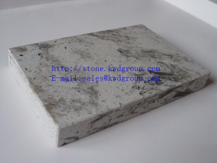 Artificial Engineering Quartz Stone Quartz Countertop Black color