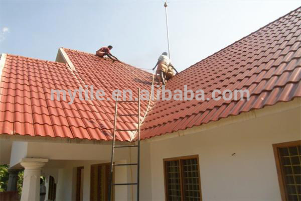 Cobalt Blue Clay Spanish roof tile