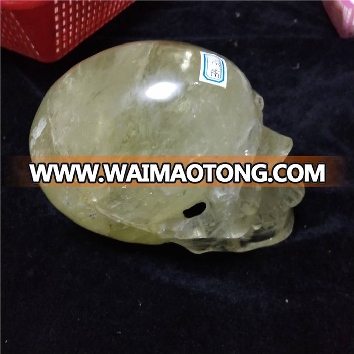 Natural  multifarious  quartz  crystal  carved  skulls  for sale ,decoration crystals