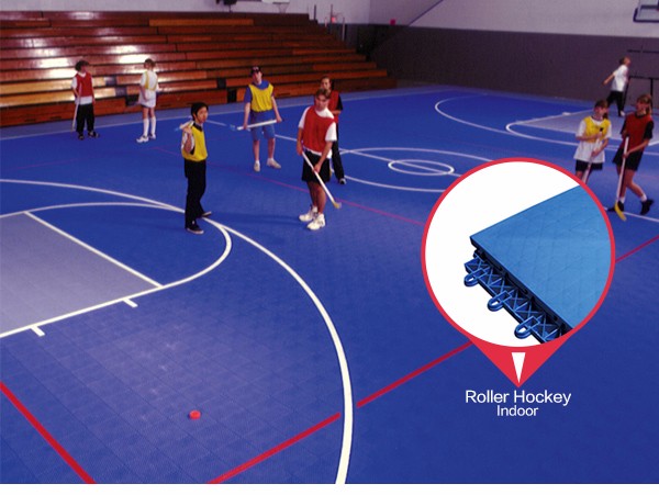 Hot sale suspended modular pp interlocking sports portable flooring tiles