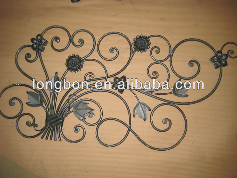 Top-selling ornamental cast iron fence parts