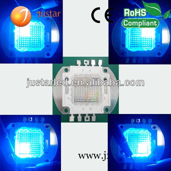 high lumen rgbw high power 50w led chip with Epistar 45mil chip