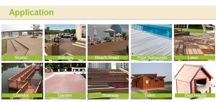 High Quality Outdoor Solid WPC Decking Board