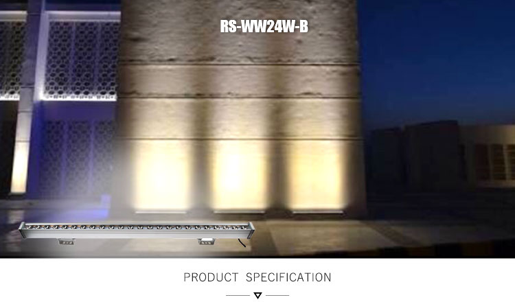 RGB Die-casting Aluminum Led Wall Washer Lamp 24w