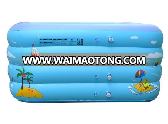 Promotion inflatable pvc round frog swimming pool, hot selling inflatable water pool with printing