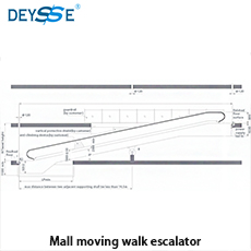 High quality diao wave OEM criss-cross bidirections escalator