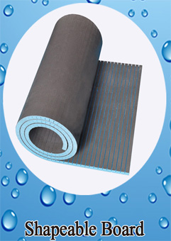 Waterproof high density polyurethane foam sheets floor insulation board