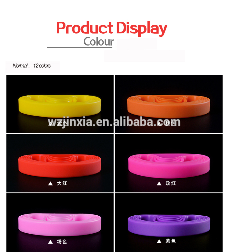 colorful arm Silicone Bracelet without logo on stock