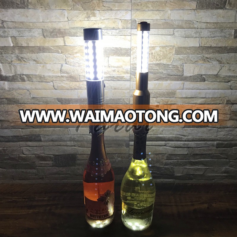 Aluminium Alloy LED bottle strobe baton for Nightclub, Bar, Party, Event