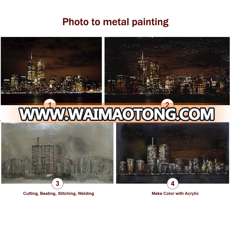 Custom Manhattan Bridge 3D Landscape Painting