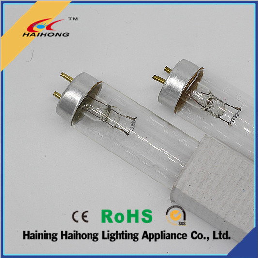 UVC 254nm uv lamp tube F4T5/GL for sterilization