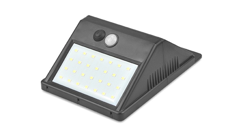 Outdoor wireless solar powered motion sensor 30pcs led/COB security wall flood light