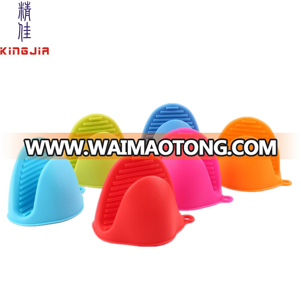 Heat Resistant Oven Mitts Silicone Rubber And Pot Grabber Pot Holder