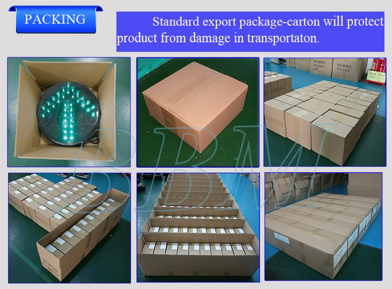 Dia. 200mm green led arrow module for traffic lights