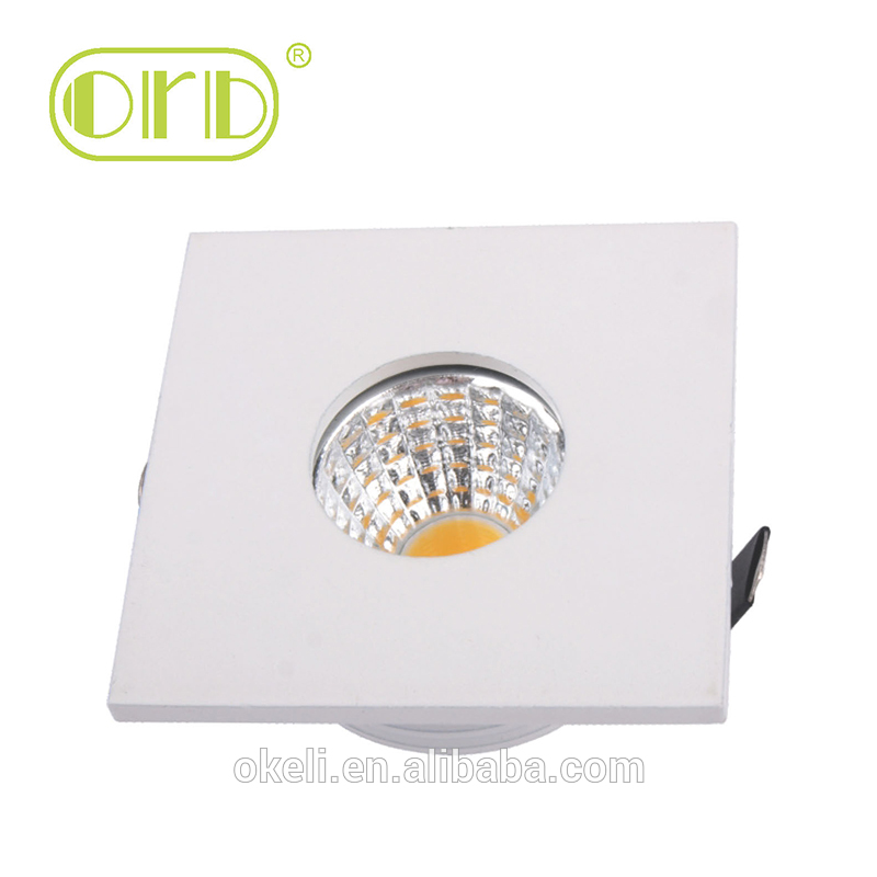 Indoor Decoration Warm White COB Aluminum  3W LED Spot Light