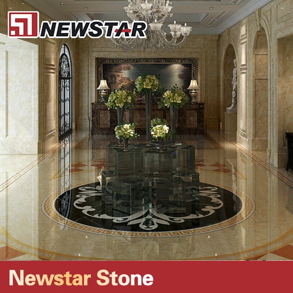 China Marble Flooring Waterjet Medallion for Interior