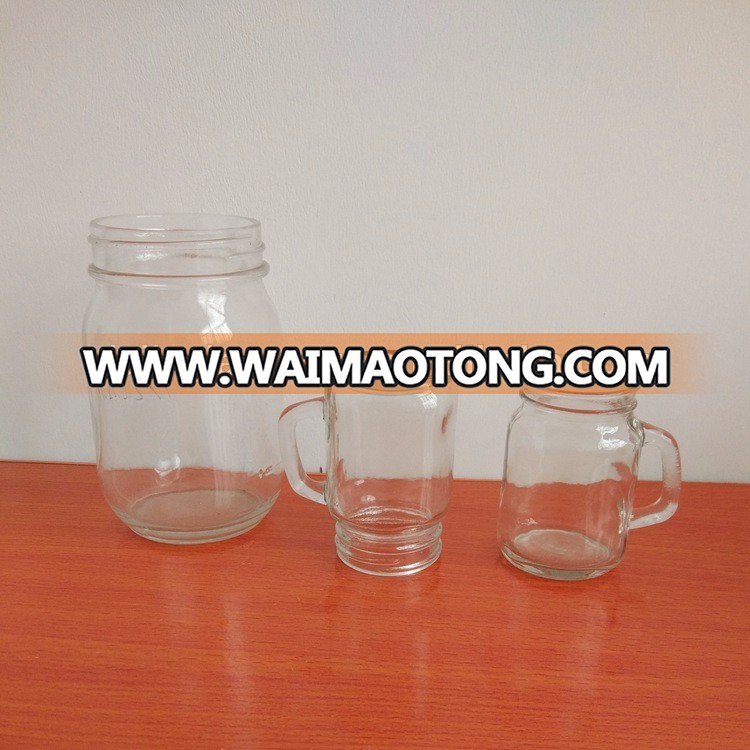 mini 2oz  Hexagon mason jar shot glass for jams and canning food with lids