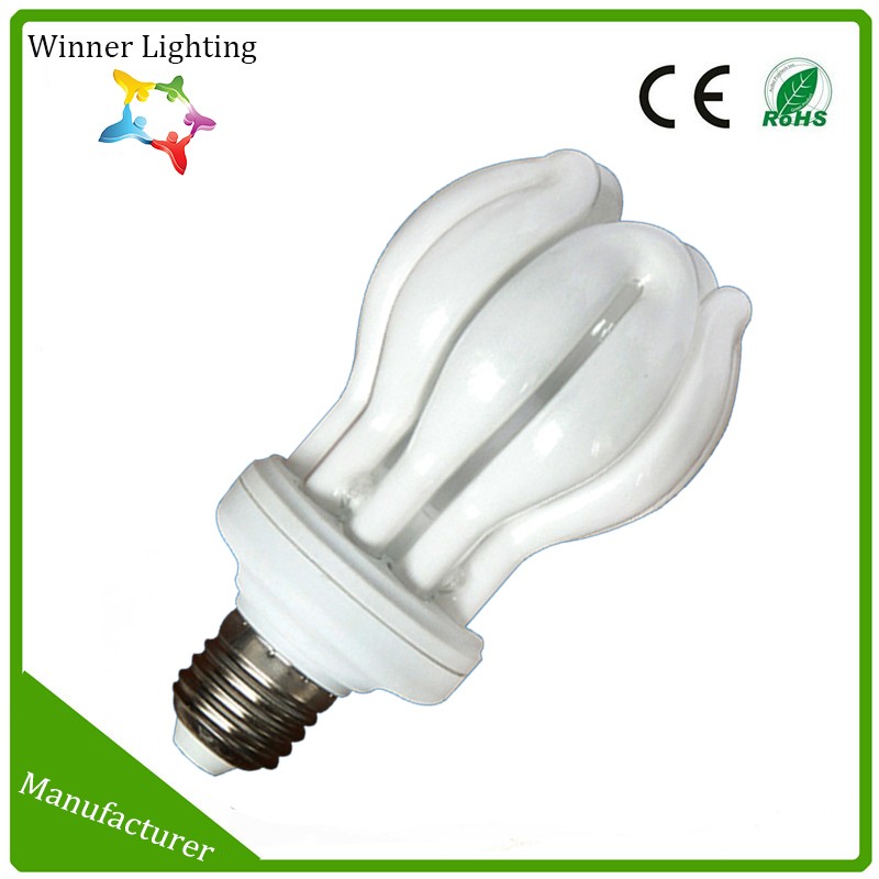 18w 30w 65w 85w Lotus Lamp Energy Saving CFL Light E27 Christmas CFL Bulb