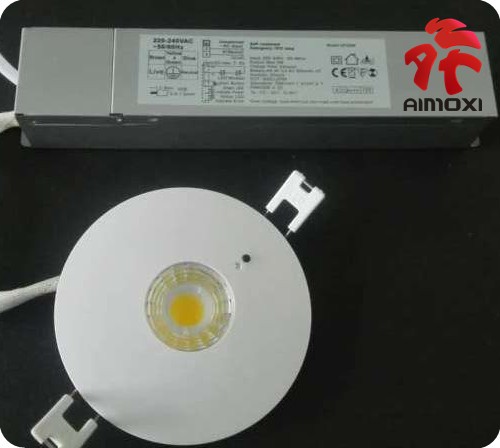 3H non-maintained battery operated mini led spotlight