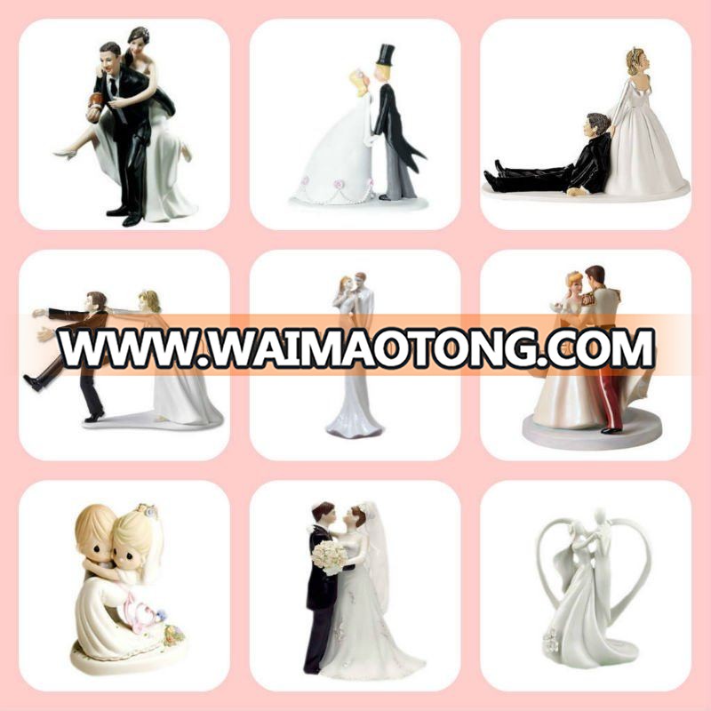 novelty bridal couple figurine wedding giveaways