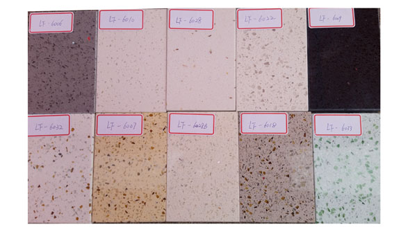 Free samples polished quartz slab / sparkle white quartz countertop with high hardness