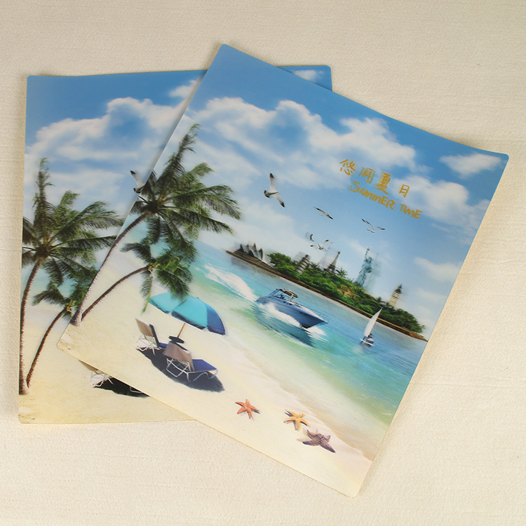 Beautiful 3d picture for printing pp plastic lenticular poster