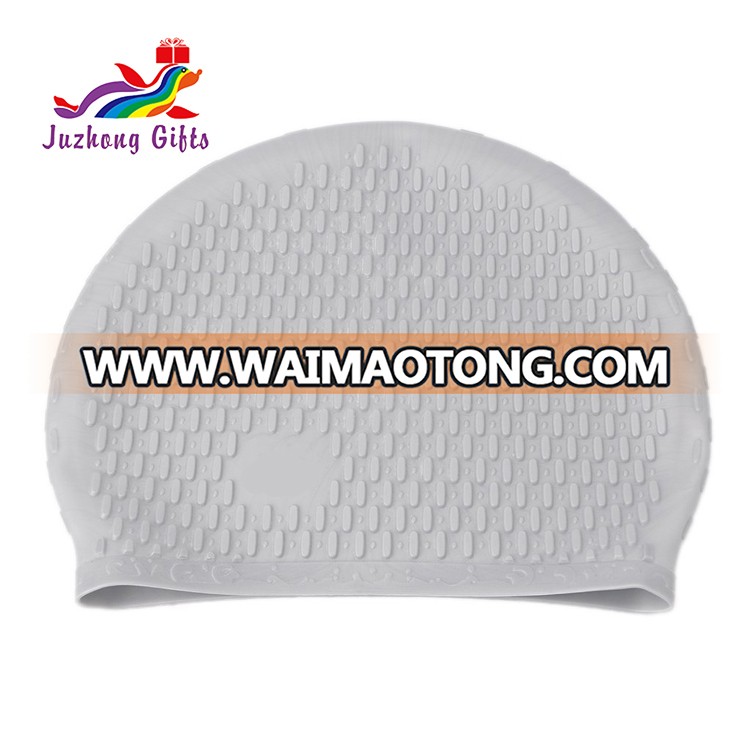 Promotional 100% Silicone Swim Caps For Water Sports