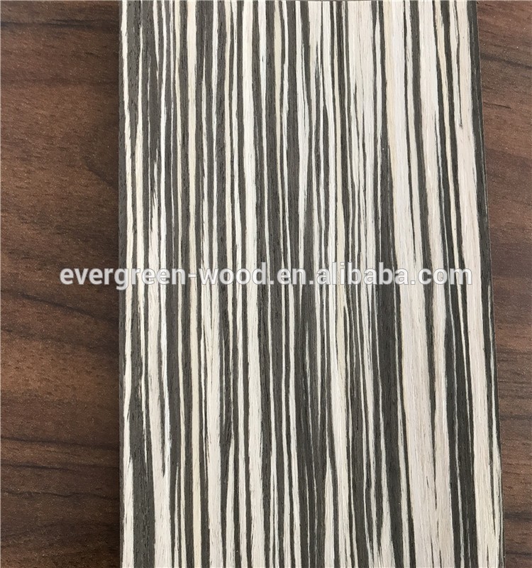 Hot sell high quality engineered Zebra veneer