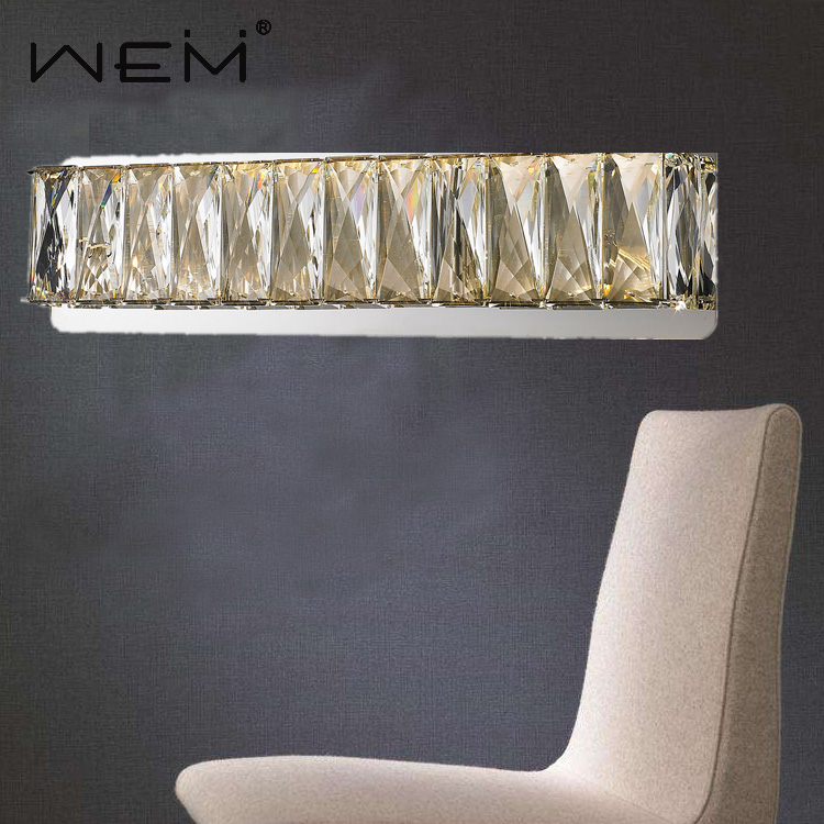 Best Price Crystal Wall Lamps Newest Design Crystal Decorative Side Light LED Wall Lamp Modern